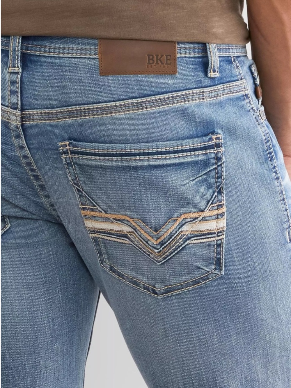 BKE Aiden Boot Stretch Jean Haven Blue Denim 32x30